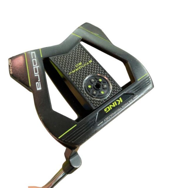 【中古】 コブラ KING STINGRAY-20 クランクネック 34インチ パター PT スチール (フレックスその他) メンズ 男性用 右利き 右用 Dランク ゴルフクラブ