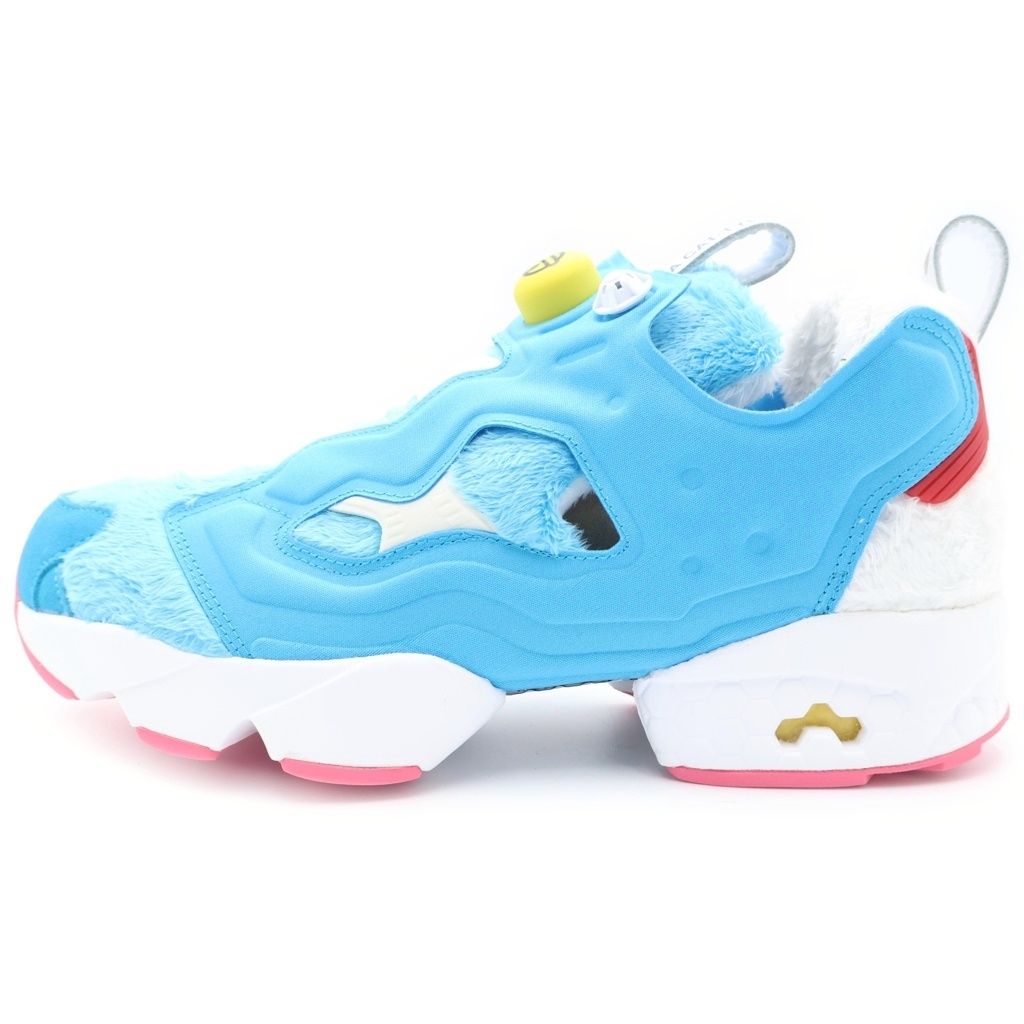 Reebok (リーボック) ×DORAEMON ×ATMOS INSTAPUMP FURY OG GV7288 ドラエモン アトモス インスタポンプフューリー ローカットスニーカー ブルー US9/27cm