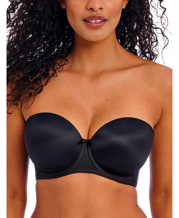 フレイヤ レディース アンダーウェア ブラジャー ストラップレス Freya Womens Deco Strapless BraA4233 Black ブラック