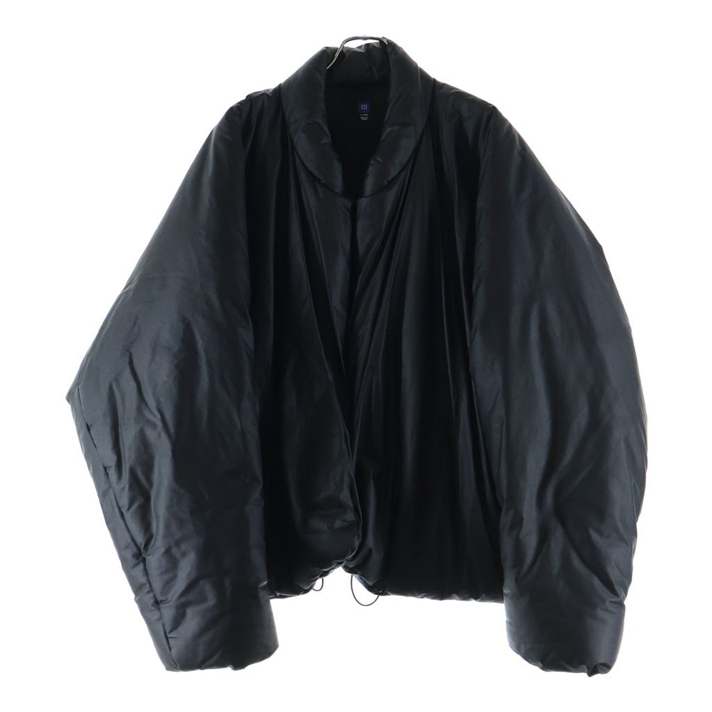 Yeezy Gap Engineered by Balenciaga (イージー ギャップ エンジニアードバイ バレンシアガ) ROUND JACKET オーバーサイズパファーラウンドジャケット ブラック