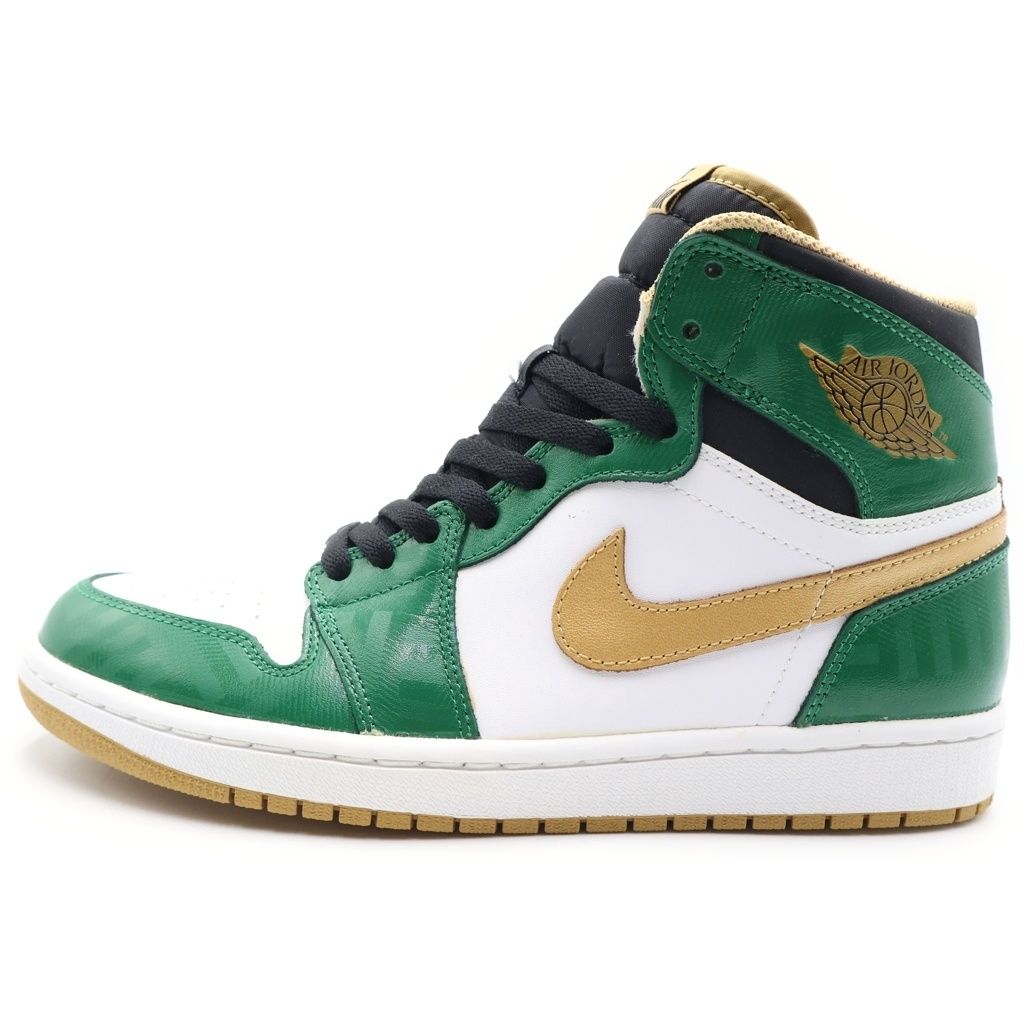NIKE (ナイキ) 【観賞用2013年製】AIR JORDAN 1 RETR HIGH OG CLOVER エアジョーダン レトロ クローバー ハイカットスニーカー US9/27cm 555088-315