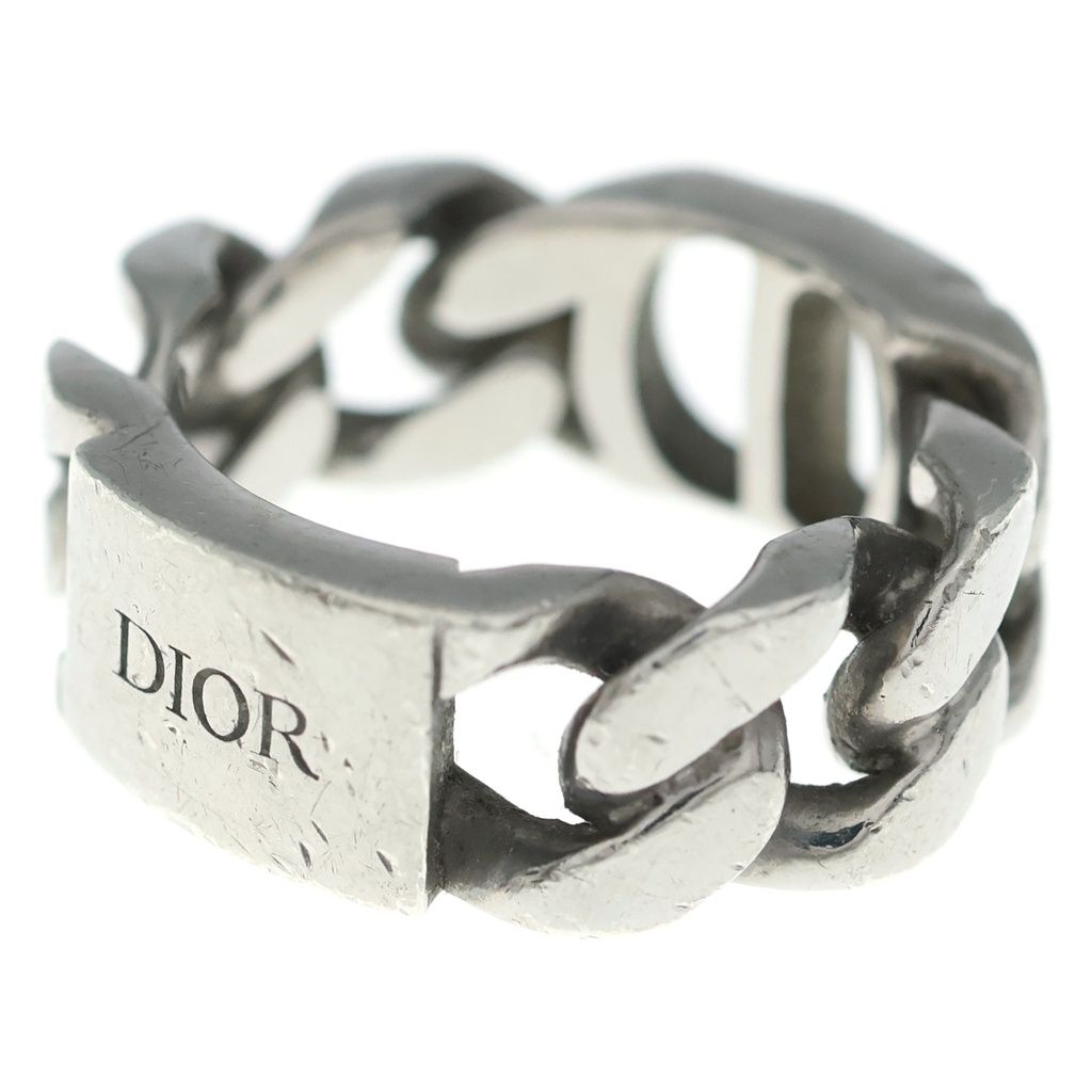 DIOR (ディオール) CDアイコン チェーンリング AG925 S シルバー