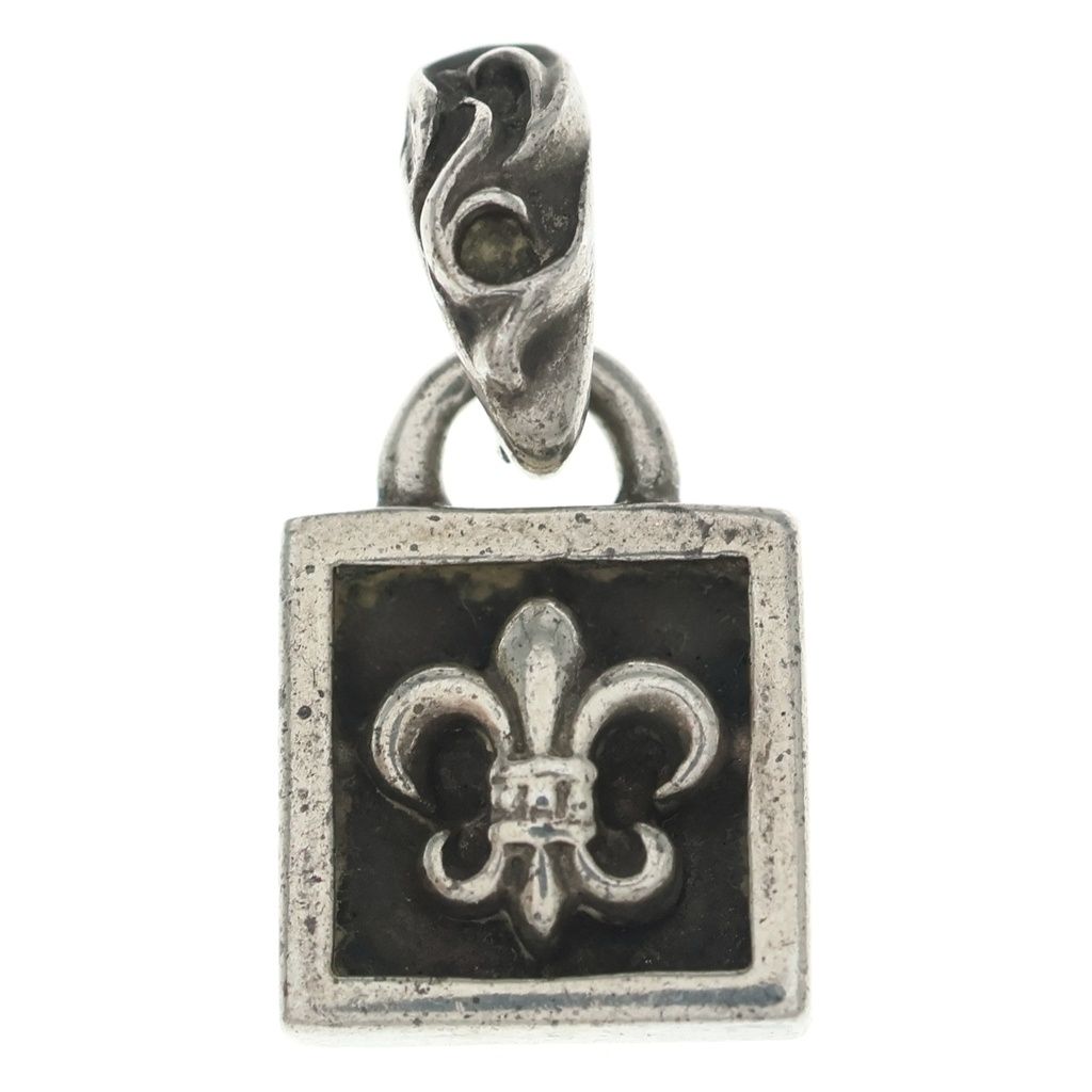 CHROME HEARTS (クロムハーツ) FRAMED BS FLUER フレームドBSフレア チャーム ペンダントトップ シルバー BCA270