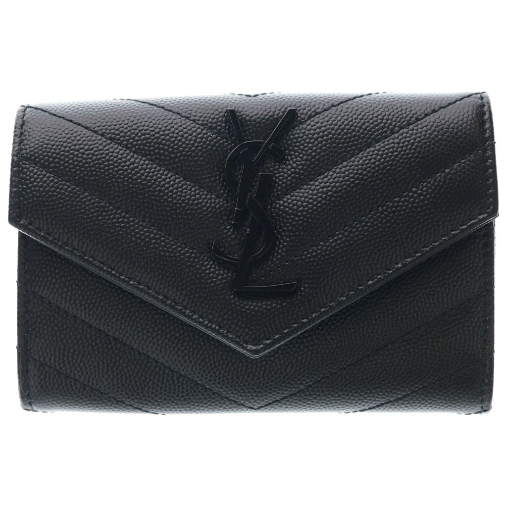 SAINT LAURENT PARIS (サンローランパリ) Vステッチ モノグラム