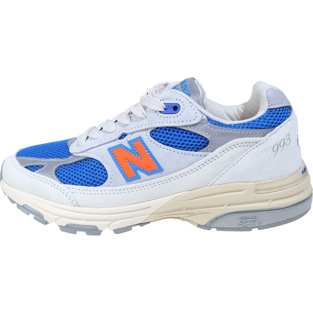 New Balance (ニューバランス) ×U993MS Madison Square Garden キス マディソンスクエアガーデン ローカットスニーカー ホワイト/ブルー US7.5/25.5cm