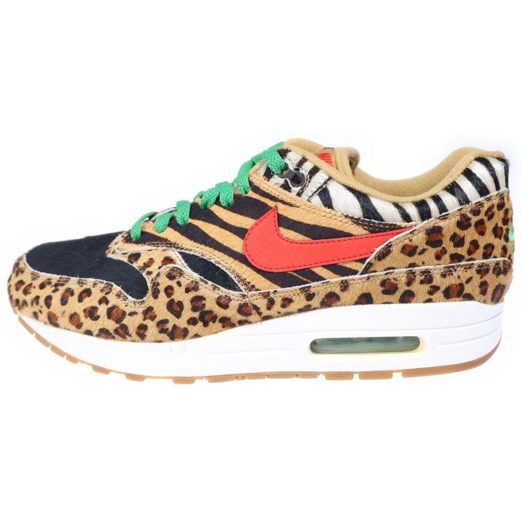 NIKE (ナイキ) ×ATMOS AIR MAX ANIMAL 3.0 MOTH アトモス エアマックスアニマル モス レオパード ローカットスニーカー ブラウン US10/28cm AQ0928-700