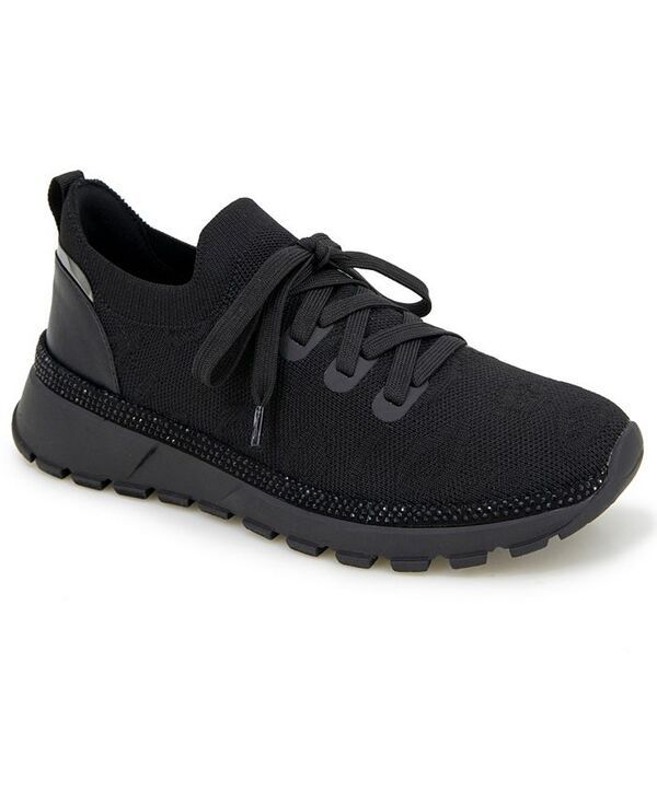 ケネスコール レディース シューズ スニーカー Kenneth Cole Reaction Womens Kuest Sneakers Black knit ブラック