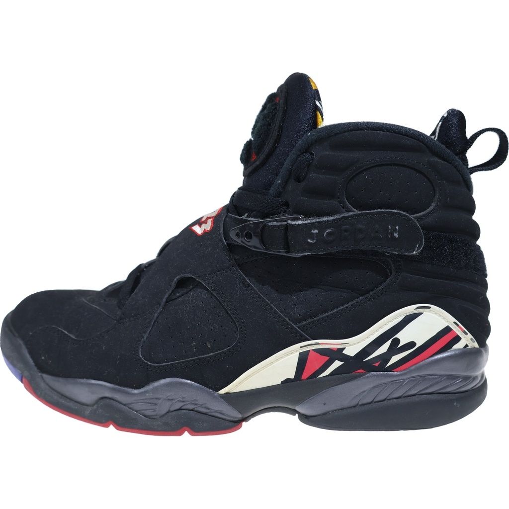 NIKE (ナイキ) AIR JORDAN 8 RETRO PLAY OFF 305381-061 エアジョーダン 8 レトロ プレイオフ ハイカットスニーカー ブラック US9/27cm