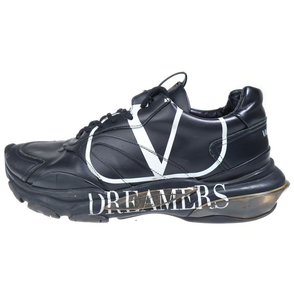 VALENTINO GARAVANI (ヴァレンチノガラヴァーニ) VLOGO DREAMERS BOUNCE SNEAKERS TY0S0B05EAJ Vロゴ ドリーマーズ バウンス ミドルカットスニーカー ブラック