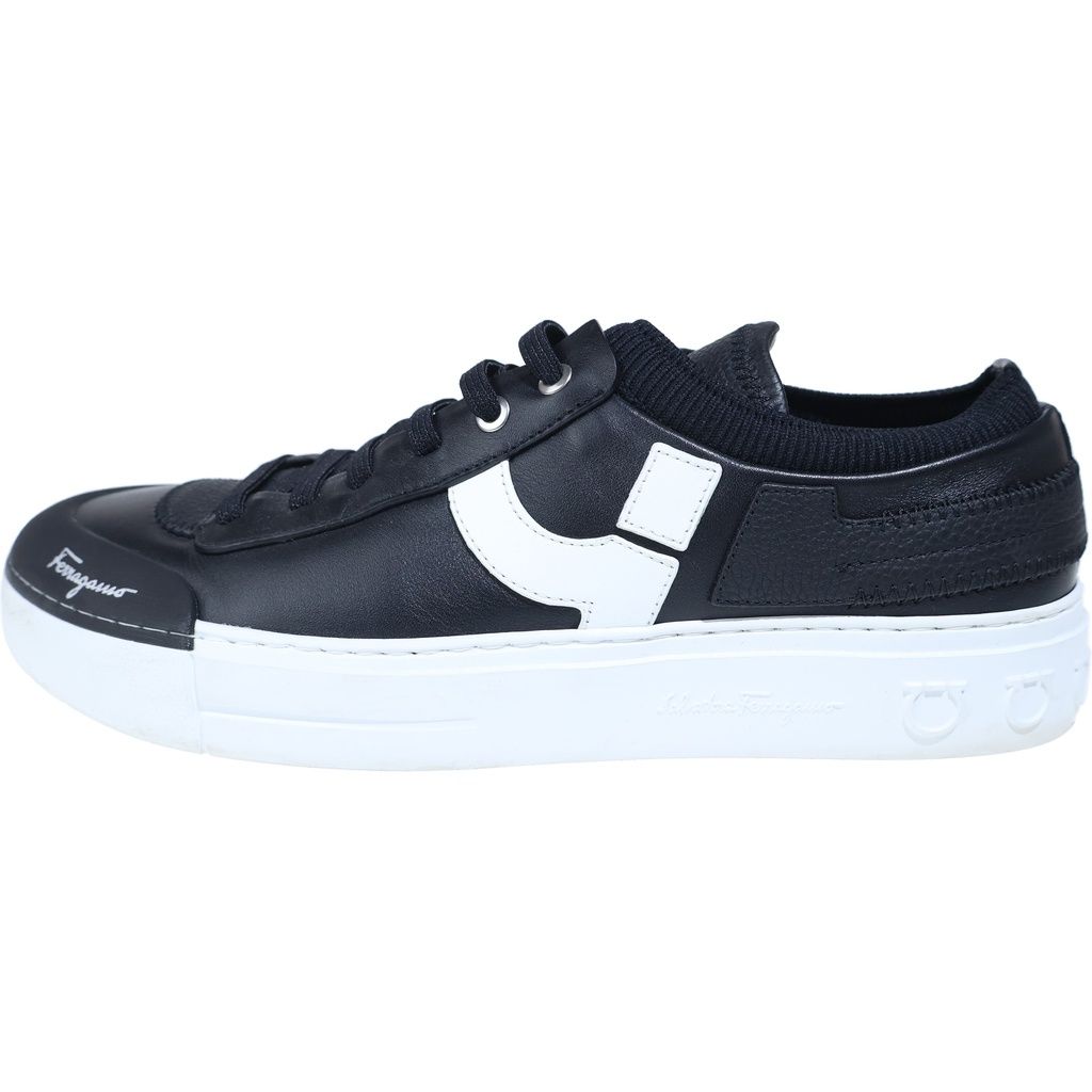 FERRAGAMO (フェラガモ) Gancini Sneakers ガンチーニ ローカットスニーカー 020840