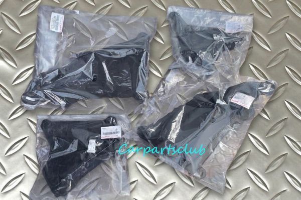 トヨタ 純正 150 ランドクルーザー ランクル プラド フロントフェンダーエプロン トリムパッキン セット Front Fender Apron Trim Gasket