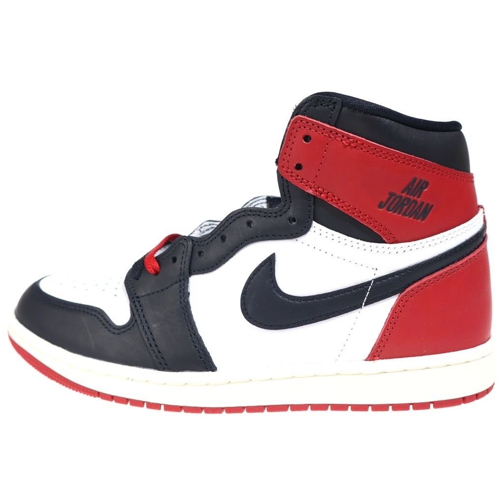 NIKE (ナイキ) AIR JORDAN 1 RETRO HIGH OG BLACK TOE REIMAGINED DZ5485-106 エアジョーダン1 ブラックトゥ つま黒 リイマジンド ハイカットスニーカー US8.5/26.5cm