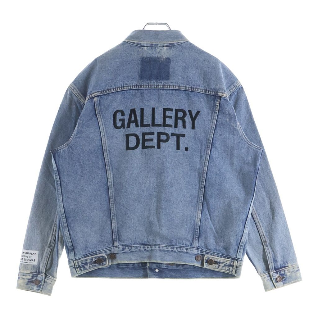 GALLERY DEPT. (ギャラリーデプト) バックロゴフロントボタンデニムジャケット インディゴ