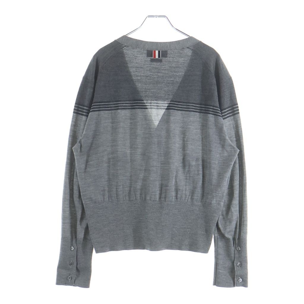 THOM BROWNE (トムブラウン) 4BAR ニットカーディガン MKC459A-Y1014