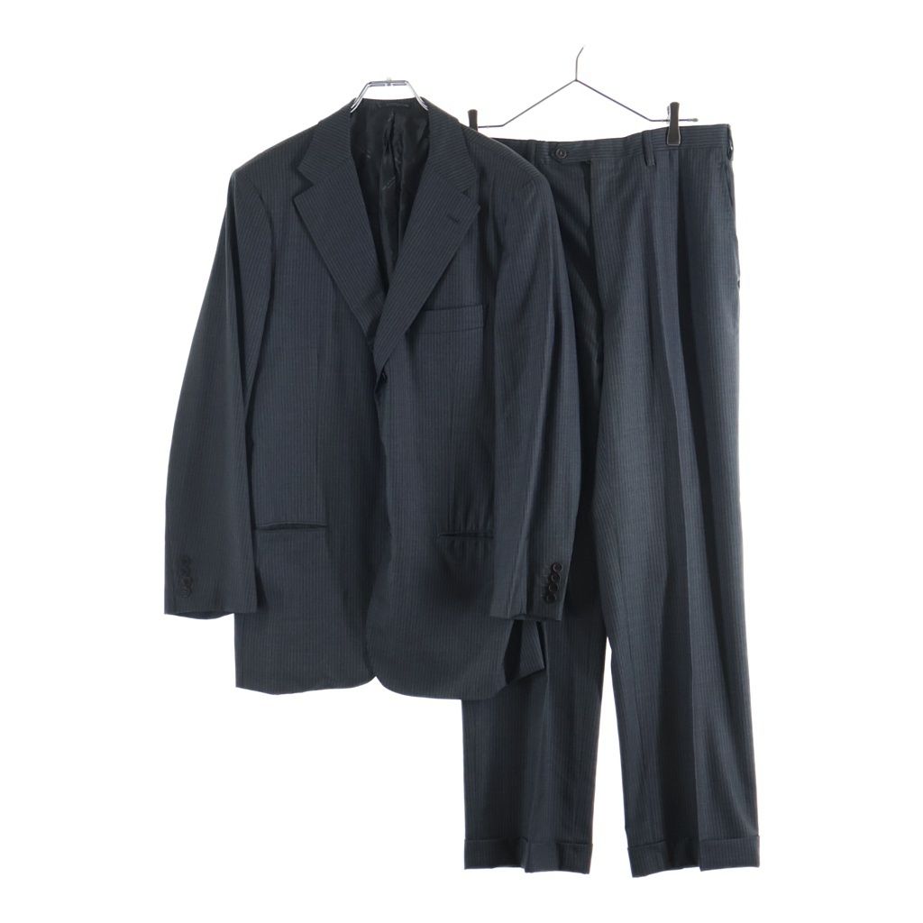 Kiton (キートン) セットアップスーツ ストライプ柄 ウール 3B