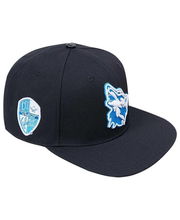 プロスタンダード メンズ アクセサリー 帽子 ロゴ Pro Standard Mens Black Cheyney Wolves Arch Over Logo Evergreen Snapback Hat Black ブラック