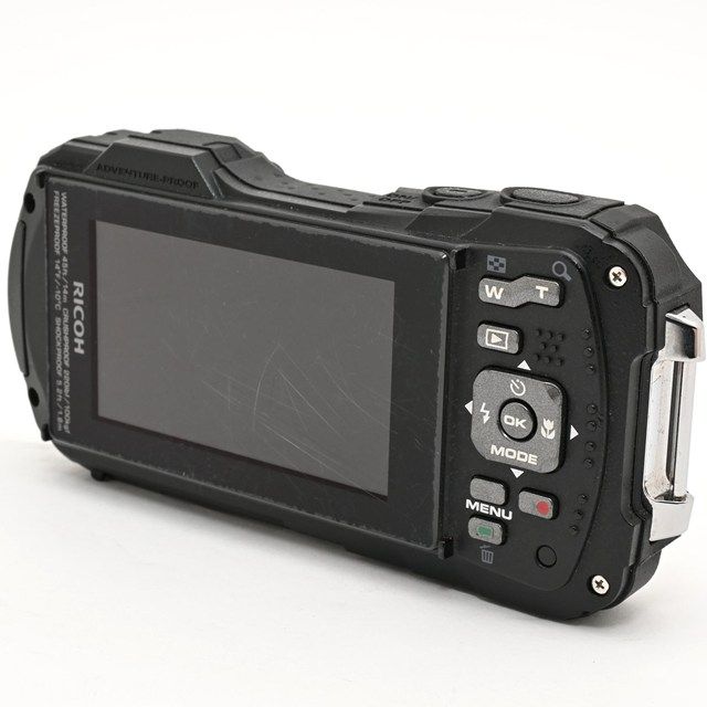 良品＞ RICOH WG-70 ブラック｜本格防水デジタルカメラ｜動作良好