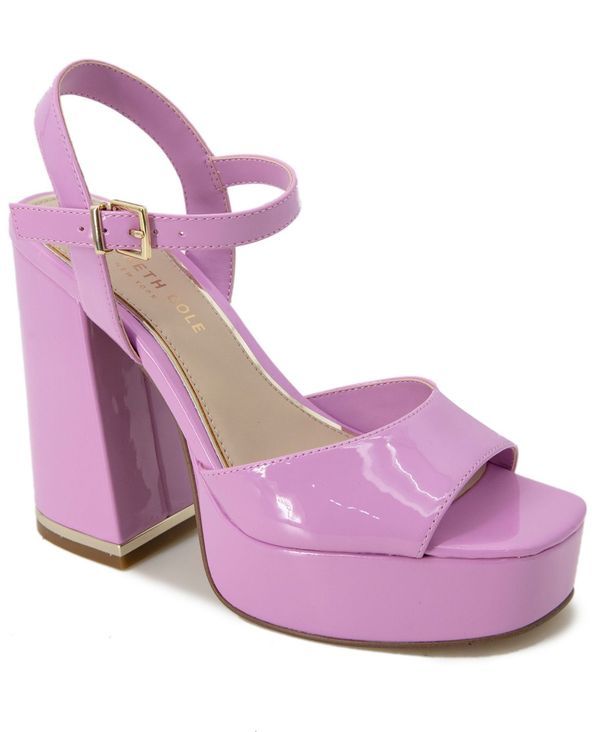 ケネスコール レディース シューズ サンダル プラットフォーム Kenneth Cole New York Womens Dolly Platform Sandals Pink Patent ピンク