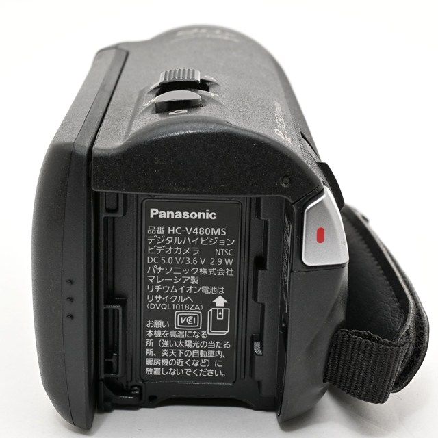 良品＞ Panasonic HC-V480MS-K ブラック｜HDビデオカメラ｜動作確認