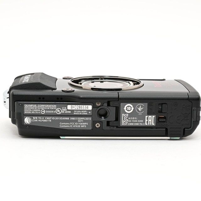 並品＞ OLYMPUS STYLUS TG-4 Tough ブラック｜防水デジタルカメラ