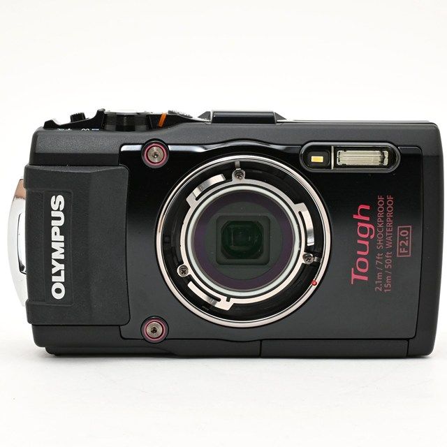 並品＞ OLYMPUS STYLUS TG-4 Tough ブラック｜防水デジタルカメラ