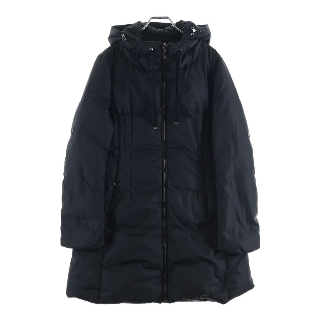 MONCLER (モンクレール) NIM COAT ニム フーデッド ダウンコート レディース ブラック 020934932800 54155