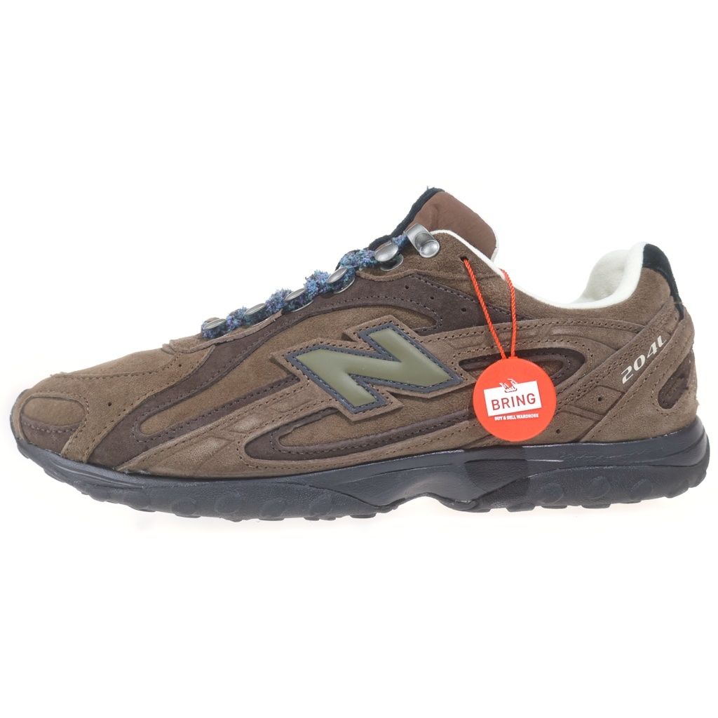 New Balance (ニューバランス) ×Basketcase 204L バスケットケース スエード ローカットスニーカー ブラウン U204LBC1