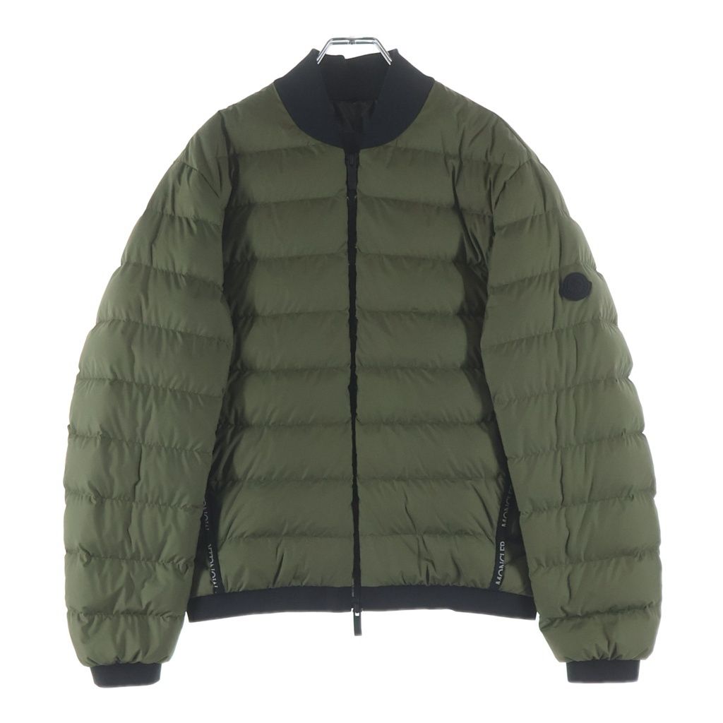 MONCLER (モンクレール) 23AW OISE DOWN JACKET アームロゴワッペン ジップアップ ダウンジャケット ブルゾン グリーン I20911A00043 596IU 60,500円