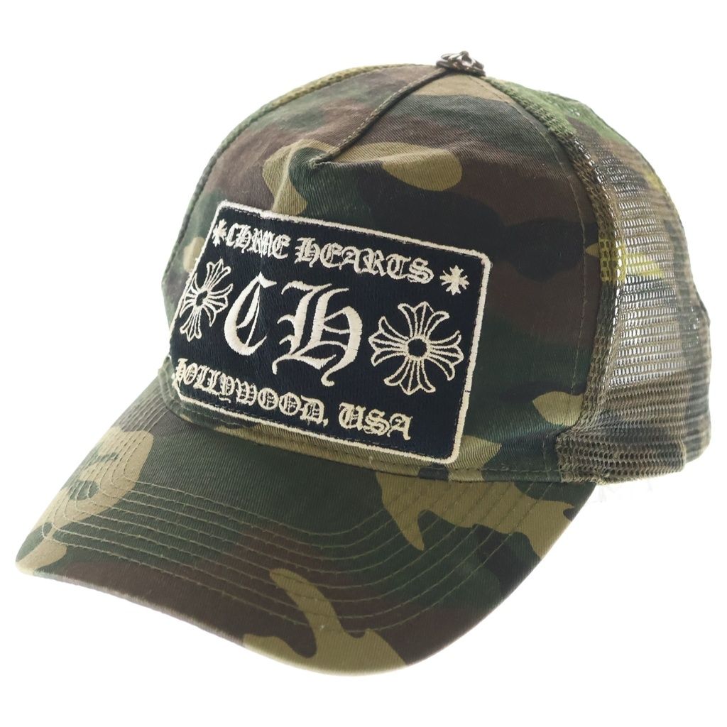 CHROME HEARTS (クロムハーツ) OLD TRUCKER CAP オールド クロスボール