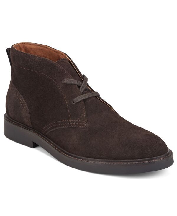ケネスコール メンズ シューズ ブーツ・レインブーツ レース Kenneth Cole New York Mens Wilhem Laceup Chukka Boot Dark Brown Suede ブラウン