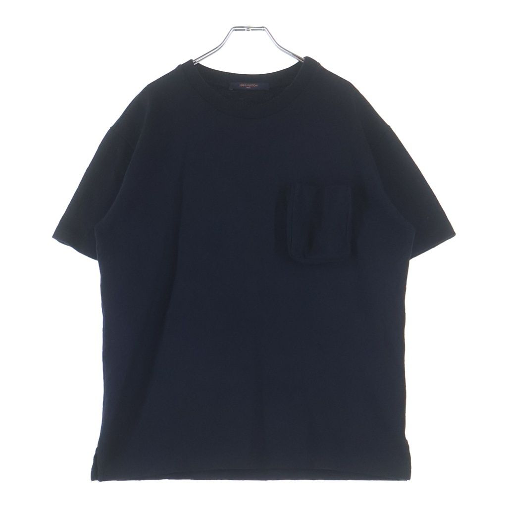 LOUIS VUITTON (ルイヴィトン) 3Dポケットモノグラム半袖Tシャツ ネイビー #M RM211Q TCL HIY49W