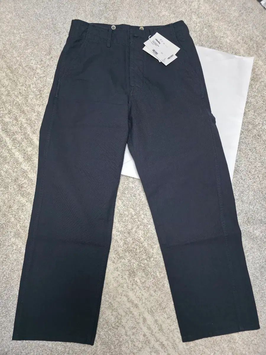 VISVIM ビズビム GESSO PANTS ネイビー