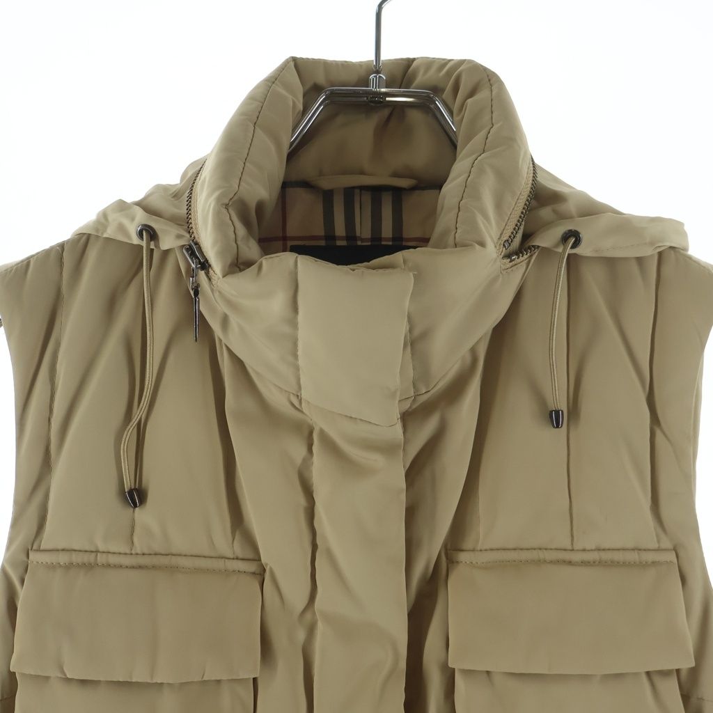 BURBERRY LONDON (バーバリーロンドン) ナイロンダウンベスト ベージュ