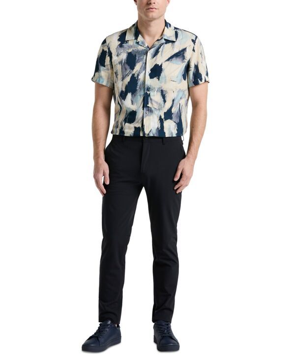 ペリーエリス メンズ ボトムス カジュアルパンツ パンツ Perry Ellis Mens SlimFit 4Way Stretch Performance Chino Pants Black ブラック