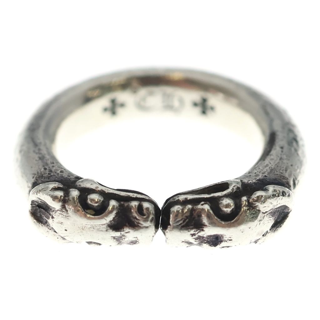 CHROME HEARTS (クロムハーツ) DOUBLE DOG RING ダブルドッグ リング