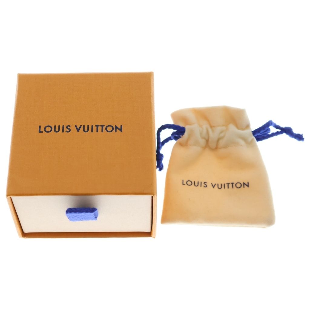 LOUIS VUITTON (ルイヴィトン) ピアス・ナノ グラム エナメル ブラック