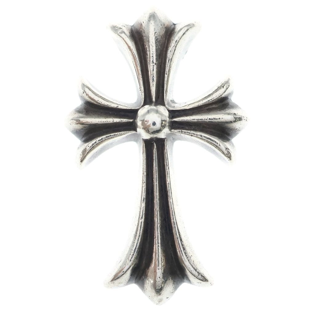 CHROME HEARTS (クロムハーツ) CH CRS SML スモールCHクロス ペンダントトップ シルバー BCA219