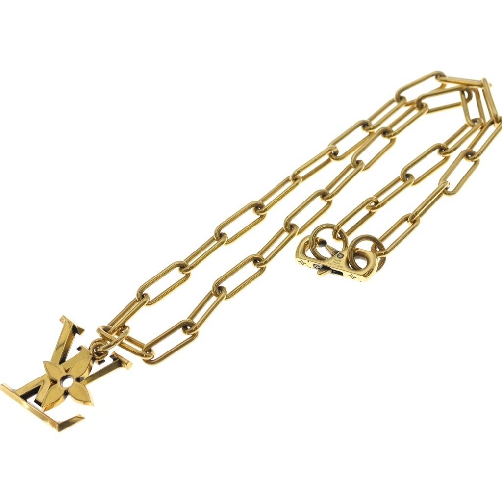 LOUIS VUITTON (ルイヴィトン) コリエ フラワーネックレス LV LOUIS VUITTON (ルイヴィトン) コリエ フラワーネックレス LV