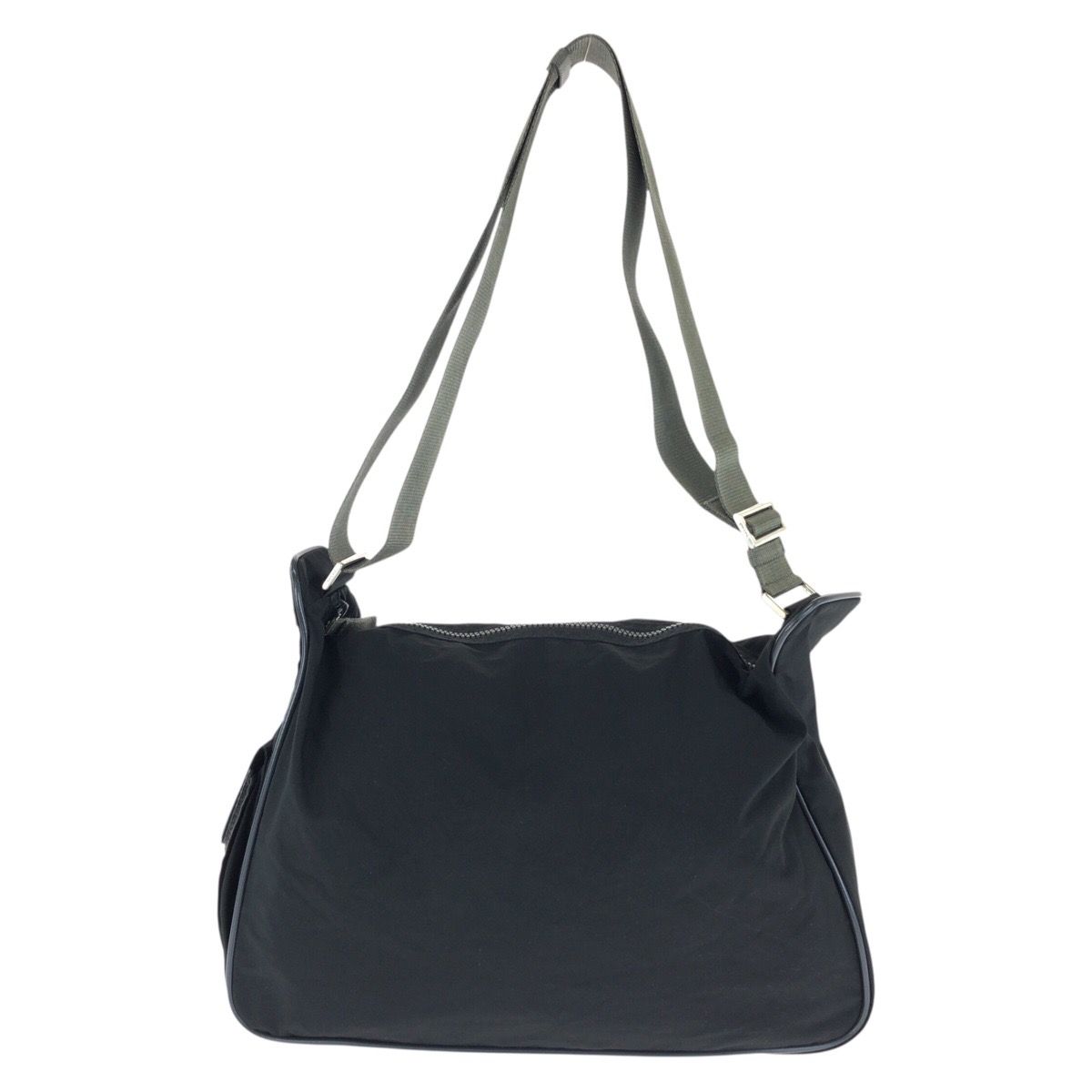 美品 PRADA SPORTS プラダスポーツ スポーツライン ブラック グレー