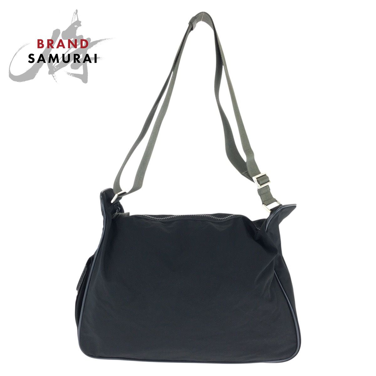 美品 PRADA SPORTS プラダスポーツ スポーツライン ブラック グレー