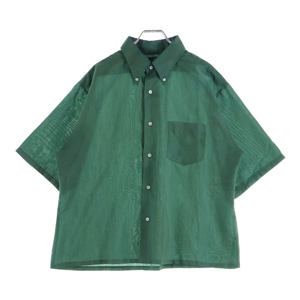 PENNEYS TOWNCRAFT (ぺニーズタウンクラフト) 60s VINTAG PENN-PREST ヴィンテージ 半袖 ボタンダウンシャツ グリーン