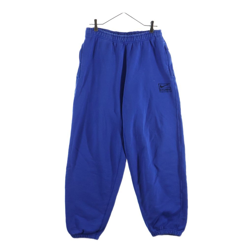 NIKE (ナイキ) ×STUSSY ACID WASH FLEECE ステューシー アシッド ウォッシュ フリース スウェットパンツ ブルー DR4025-480