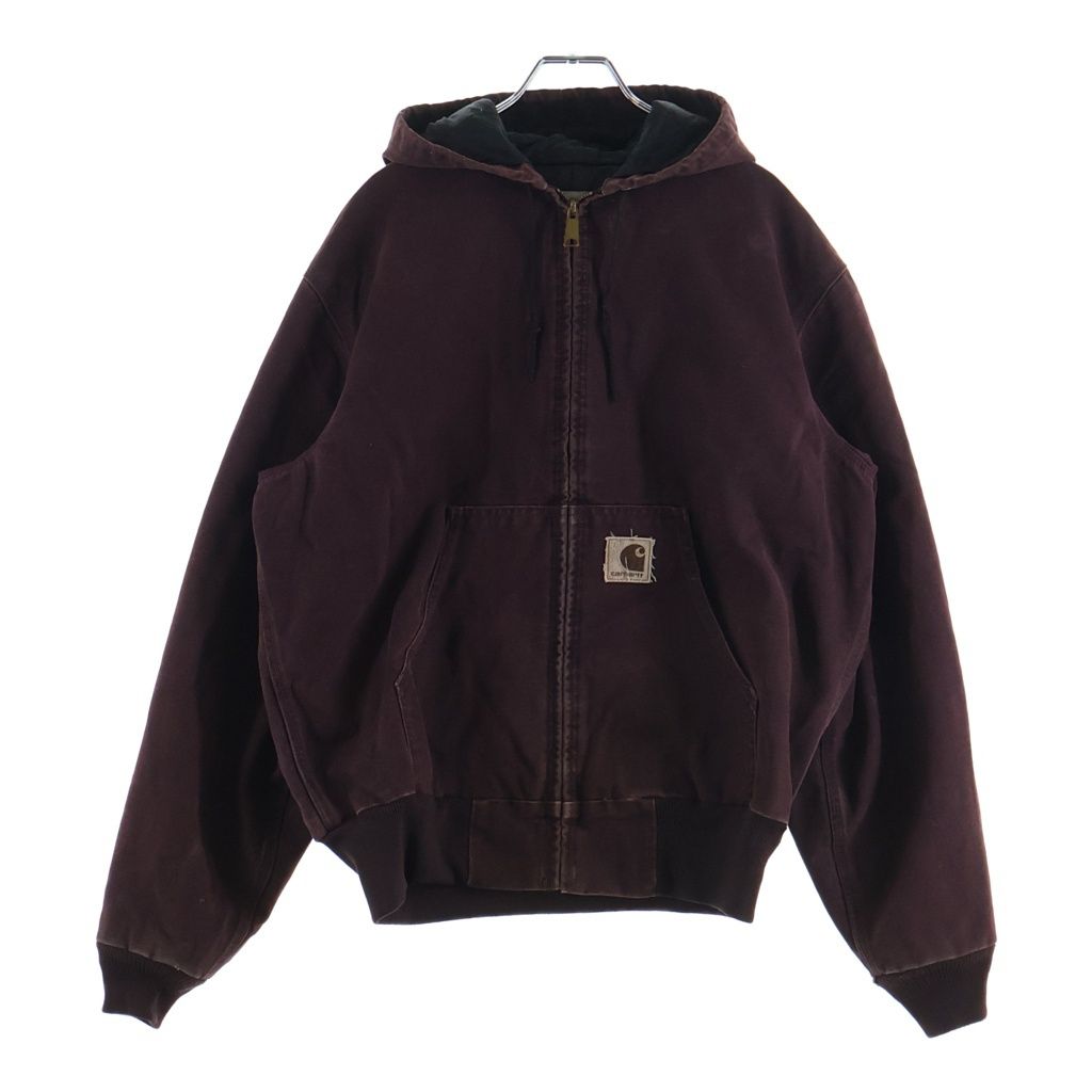 CARHARTT (カーハート) 00S VINTAGE ACTIVE JACKET アクティブジャケット タック地 パーカー ヴィンテージ バーガンディ