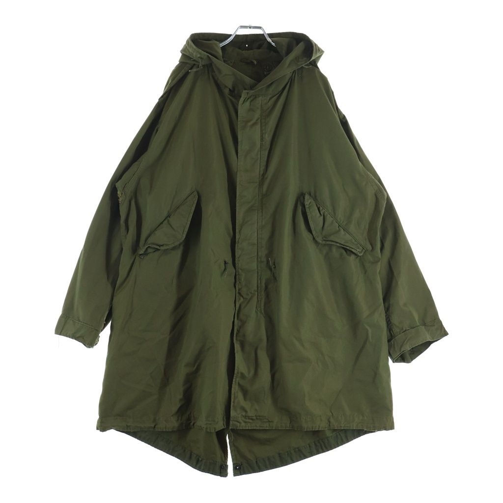 VINTAGE ヴィンテージ 50S US ARMY M-51 前期 コンマージップ フィッシュテール フーデッド モッズコート ミリタリー シェルジャケット パーカー カーキ VINTAGE (ヴィンテージ) 50S US ARMY M-51 前期 コンマージップ