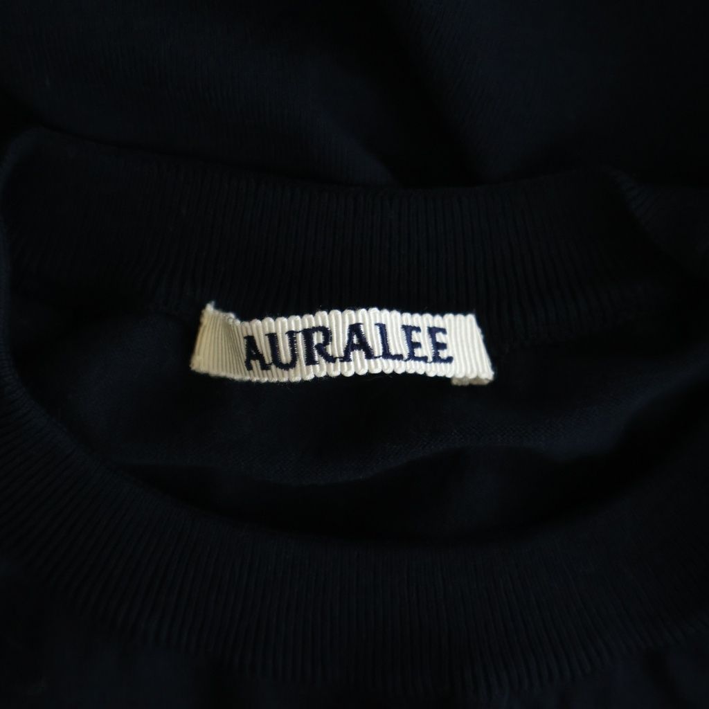 AURALEE (オーラリー) 25SS SUPER HIGH GAUGE COTTON KNIT PULLOVER