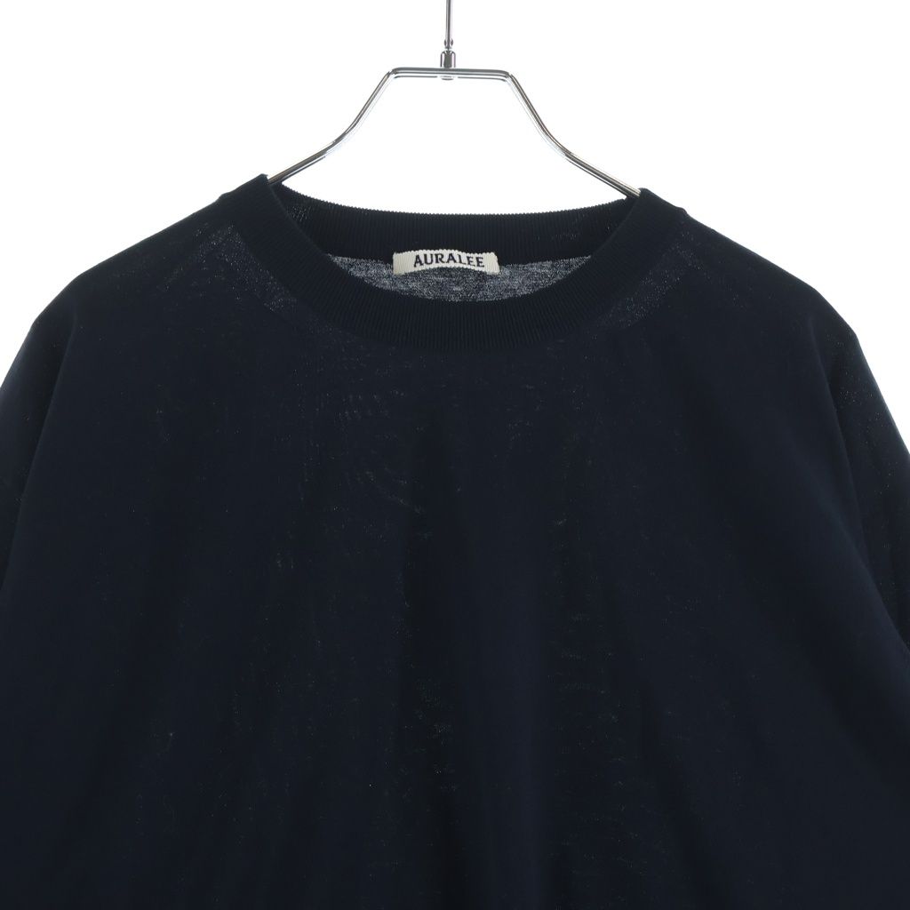 AURALEE 25SS SUPER HIGH GAUGE ニットポロ AURALEE Super Hard Twist High Gauge Knit Polo | 大阪心斎橋のメンズ