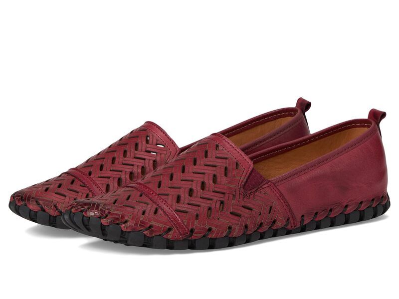スプリングステップ レディース シューズ スリッポン・ローファー Spring Step Kapri Bordeaux