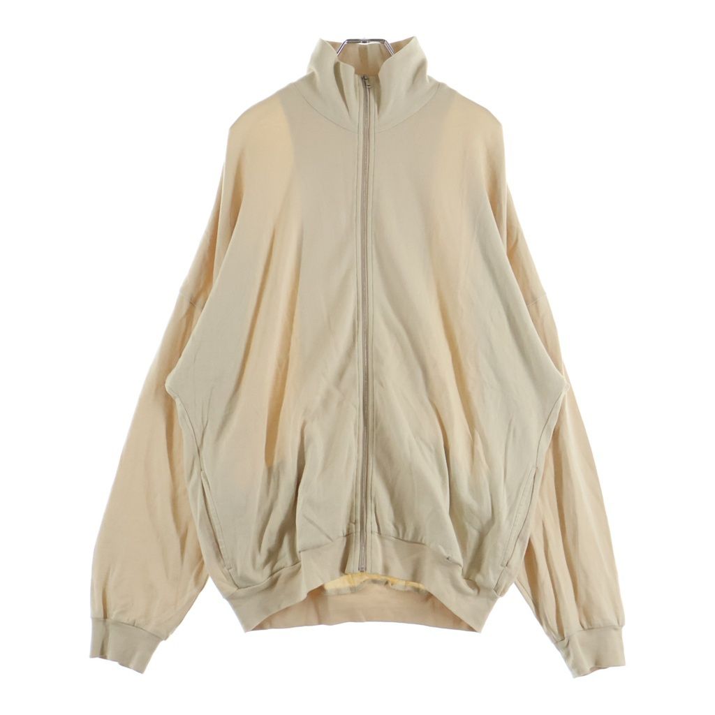 AURALEE (オーラリー) 23AW SUPER HIGH GAUGE SWEAT ZIP BLOUSON スーパー ハイゲージ スウェット ジップアップ ブルゾンジャケット ベージュ A23AB01CU