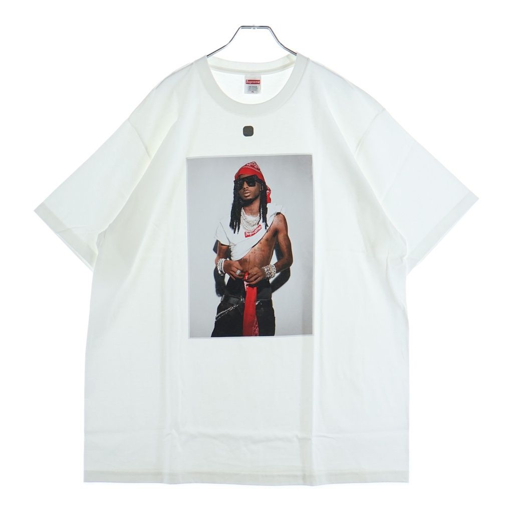 SUPREME (シュプリーム) 25AW Playboi Carti Tee プレイボーイ カーティ クルーネック 半袖Tシャツ カットソー ホワイト