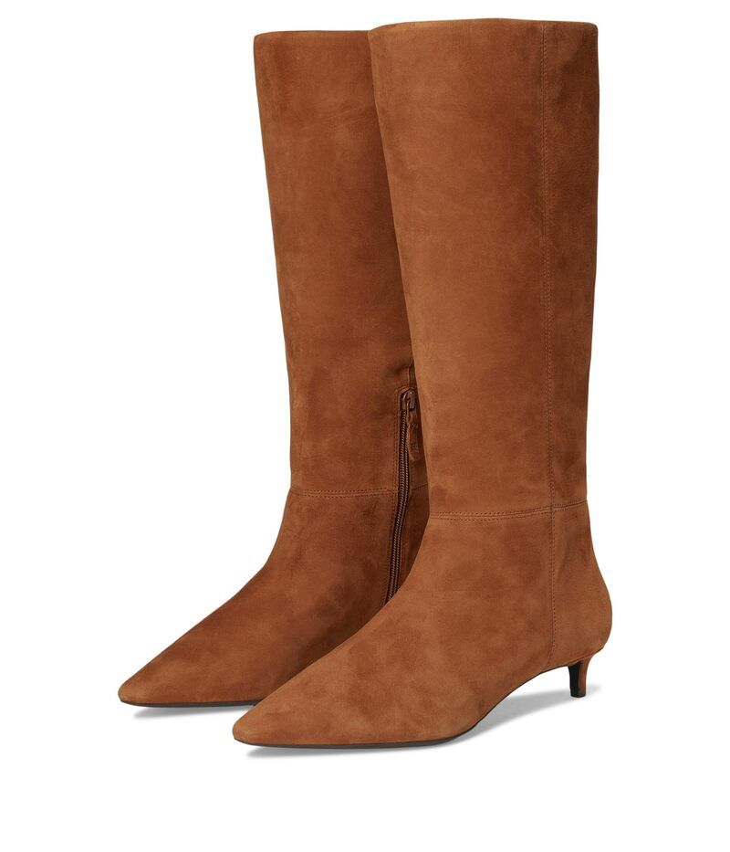 コールハーン レディース シューズ ブーツ・レインブーツ Cole Haan Goto Janece Dress Boots Tobacco Suede